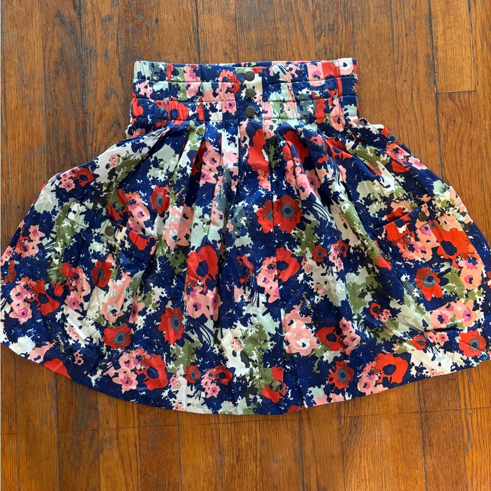 Anthropologie Floral Skirt - Size 0